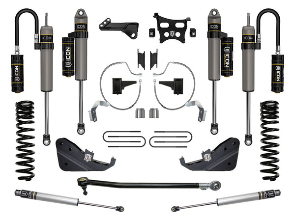 ICON 2023-2025 Ford F-250/F-350 Super Duty 4WD Diesel 4.5" Lift Stage 4 Suspension System