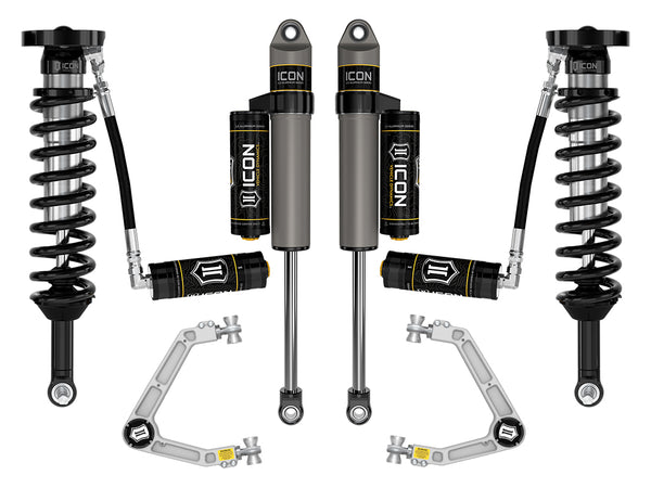 ICON 2023-2024 GMC Canyon AT4 Denali & Elevation/Chevrolet Colorado Trail Boss 1.75-2.5" Lift Stage 4 Suspension System W/ Billet Upper Control Arms