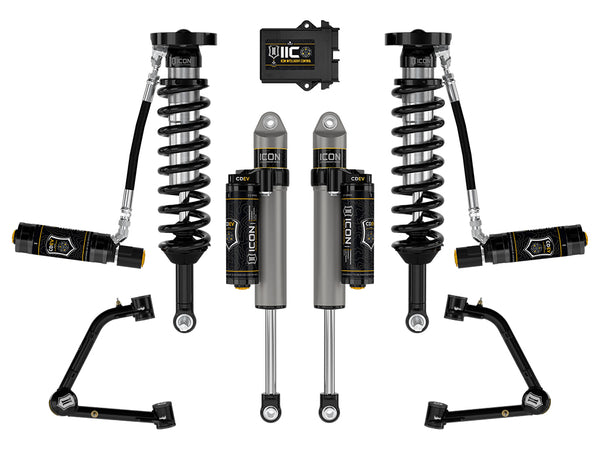 ICON 2023-2024 Chevrolet Colorado WT LT & Z71 1.75-2.5" Lift Stage 6 Suspension System W/ Tubular Upper Control Arms