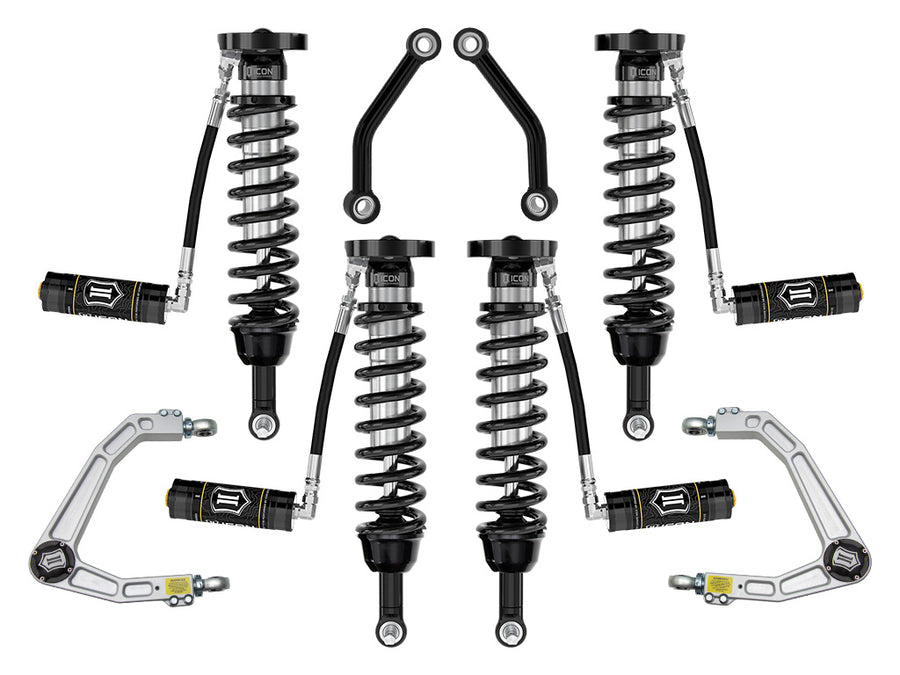 ICON 2021-2023 Chevrolet Tahoe & Suburban/2021-2023 GMC Yukon & Yukon XL 2.5-3.25" Lift Stage 3 Suspension System Billet UCA