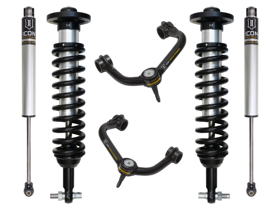 2015-2020 FORD F150 4WD 0-2.63" STAGE 2 SUSPENSION SYSTEM W TUBULAR UCA