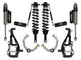 ICON 2021-2024 Ford F-150 4WD 3.5-4.5" Lift Stage 3 Suspension System Billet