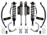 ICON 2021-2024 Ford F-150 Tremor 2.5-3" Lift Stage 4 Suspension System Billet CDCV W/ Leaf Packs