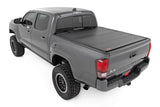 Rough Country - Hard Tri-Fold Flip Up Bed Cover - 6' Bed - Toyota Tacoma 2WD/4WD (2016-2023)