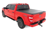 Rough Country - Hard Tri-Fold Flip Up Bed Cover - 5'7 In. Bed - Ford F-150 2WD/4WD (2015-2020)