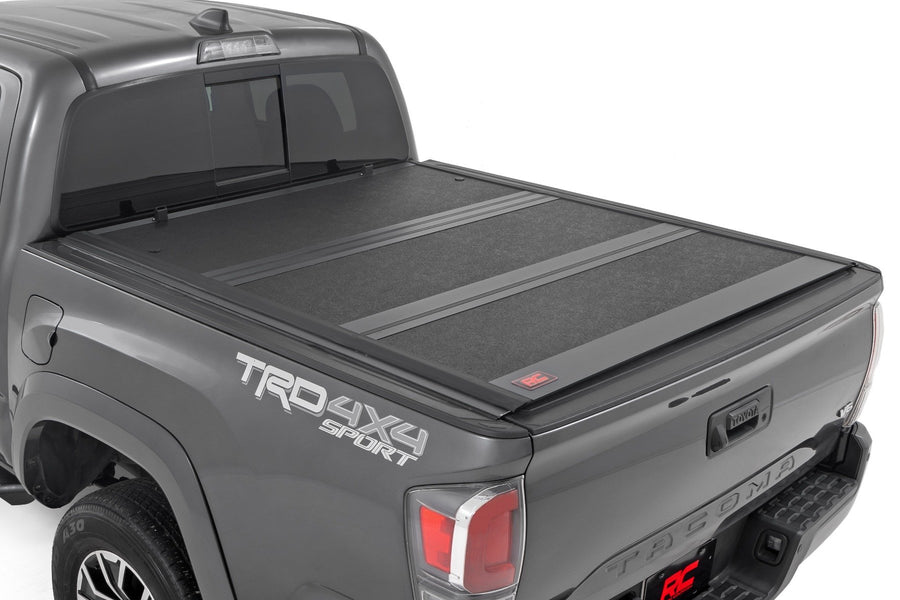 Rough Country - Hard Low Profile Bed Cover - 5' Bed - Toyota Tacoma 2WD/4WD (2016-2023)