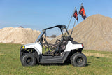 Rough Country - LED Whip Light Kit - Bed Mount - Polaris Ranger RZR 170/RZR 170