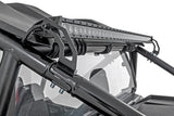 Rough Country - LED Light Kit - Rear Mount - 40 In. Black Single Row - Polaris RZR 1000XP4 (2024)