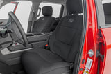 Rough Country - Seat Covers - No Rear Cup Holder - Toyota Tundra 2WD/4WD (2022-2025)