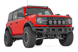 Rough Country - Light Bar Mount - 6.5 Inch Round LED (Quad) - OE Modular Steel - Ford Bronco (21-25)