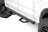 Rough Country - SRL2 Adj Aluminum Step - Crew Cab - Ford F-150/Lightning/F-250/F-350/Raptor (15-25)