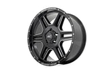 Rough Country - Rough Country 92 Series Wheel/Machined One-Piece/Gloss Black/18x9/6x5.5/+0mm