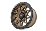 Rough Country - Rough Country 78 Series Wheel/Simulated Beadlock/Bronze/Black/18x9/6x135/-12mm