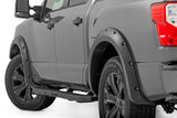 Rough Country - Pocket Fender Flares - Crew - QAK Glacier White - W/O Emblem - Nissan Titan (17-24)