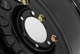 Rough Country - Steel Simulated Bead Lock Wheel/Black/17x9/5x5/3.30 Bore/-12