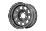 Rough Country - Steel Wheel/Gray/15x10/5x4.5/3.30 Bore/-39