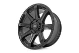 Rough Country - Rough Country 81 Series Wheel/One-Piece/Semi Gloss Black/20x9/6x5.5/-12mm