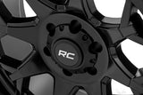 Rough Country - 80 Series Wheel / One-Piece / Semi Gloss Black / 20x10 / 6x135 / -25mm - 80202417A