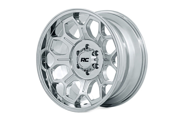 Rough Country - Rough Country 77 Series Wheel/One-Piece/Chrome/20x10/6x5.5/-25mm