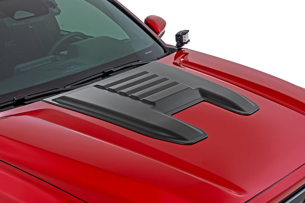 Rough Country - Hood Scoop - 089 Wind Chill Pearl - Toyota 4Runner (2025)/Tacoma (24-25)