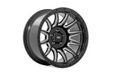 Rough Country - Rough Country 90 Series Wheel/One-Piece/Gloss Black W/machined Spokes/20x9/6x5.5/0mm