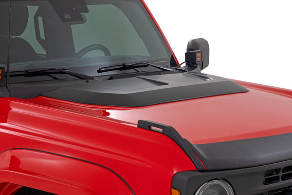 Rough Country - Hood Scoop - FA Eruption Green - Ford Bronco 4WD (2021-2025) - HS30020-FA