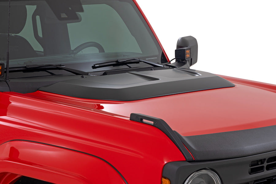 Rough Country - Hood Scoop - HX Antimatter Blue - Ford Bronco 4WD (2021-2025) - HS30020-HX