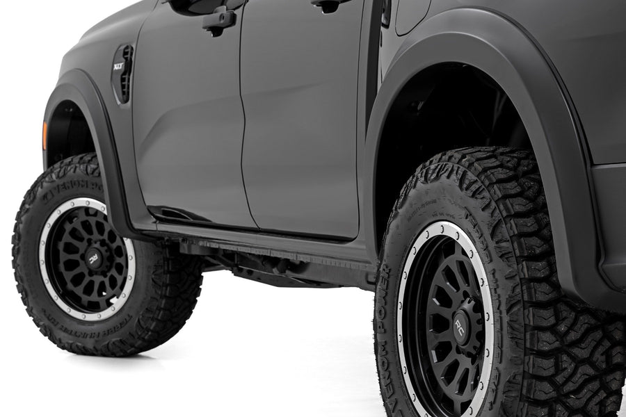 Rough Country - Fender Flares - Sport - M7 Carbonized Gray - Ford Ranger 2WD/4WD (2024-2025)