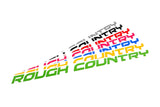 Rough Country - Rough Country Decal - 27 Inch Fender - Lime Green
