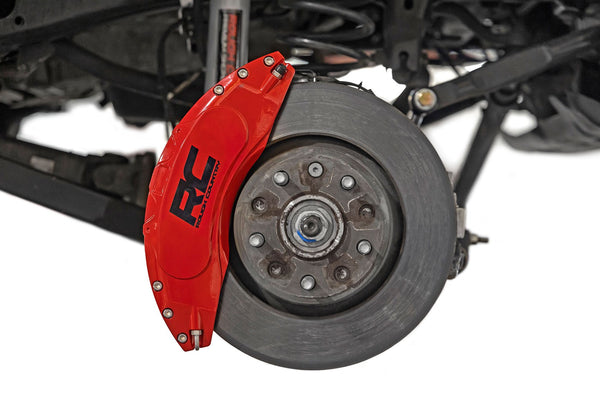 Rough Country - Caliper Covers - Front And Rear - Red - Jeep Gladiator JT 4WD (2020-2026) - 71142_A