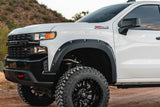 Rough Country - Pocket Fender Flares - GXD Sterling Grey Metallic - Chevy Silverado 1500 (22-25)