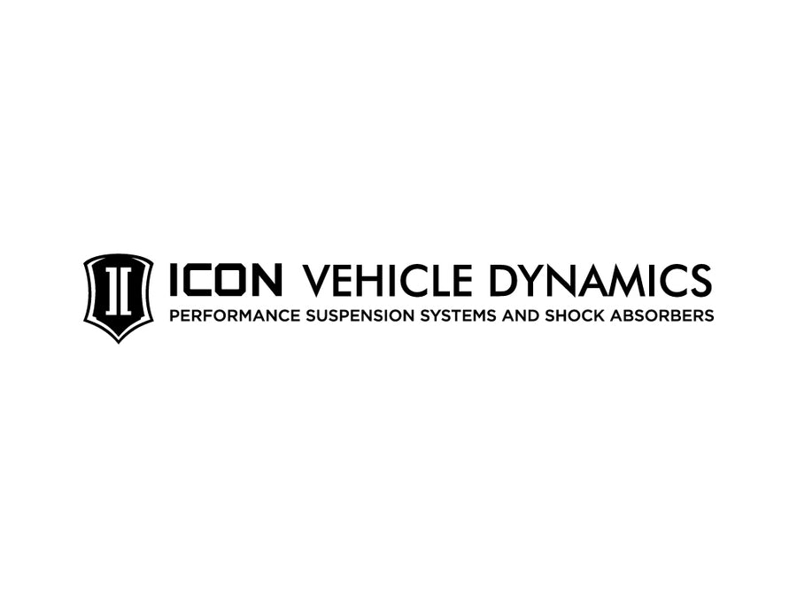 18 IN WIDE ICON TAGLINE BLACK