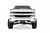 Rough Country - LED Ditch Light Kit - 2in Black Pair - Flood - Chevy/GMC 1500 (14-18 & Classic)