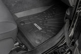 Rough Country - Flex Fit Floor Mats - FR - 4 Door - Jeep Wrangler Unlimited 4WD (2018-2025)