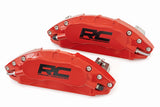 Rough Country - Caliper Covers - Front And Rear - Red - Jeep Gladiator JT 4WD (2020-2026) - 71142_A