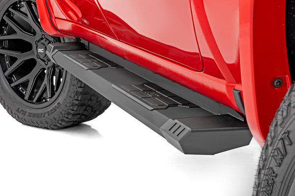 Rough Country - HD2 Aluminum Running Boards - Ext Cab - Chevy/GMC 1500/2500HD/3500HD (07-19 & Classic)