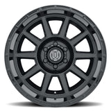ICON Alloys Recoil Gloss Black 20 X 10 / 5 X 150 -24mm Offset 4.5" BS