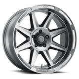 ICON Alloys Bandit Gun Metal 20 X 10 / 5 X 150 -24mm Offset 4.5" BS