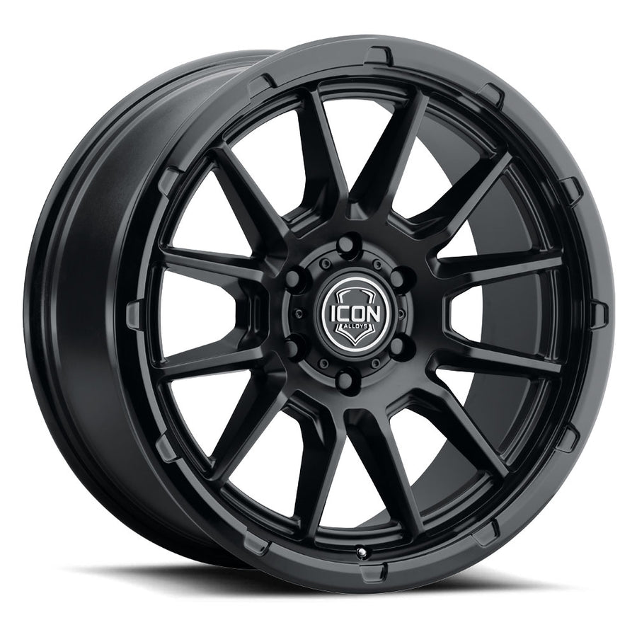 ICON Alloys Cajon Double Black 20 X 9 / 5 X 150 16mm Offset 5.625" BS