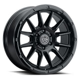 ICON Alloys Cajon Double Black 20 X 9 / 6 X 135 16mm Offset 5.625" BS