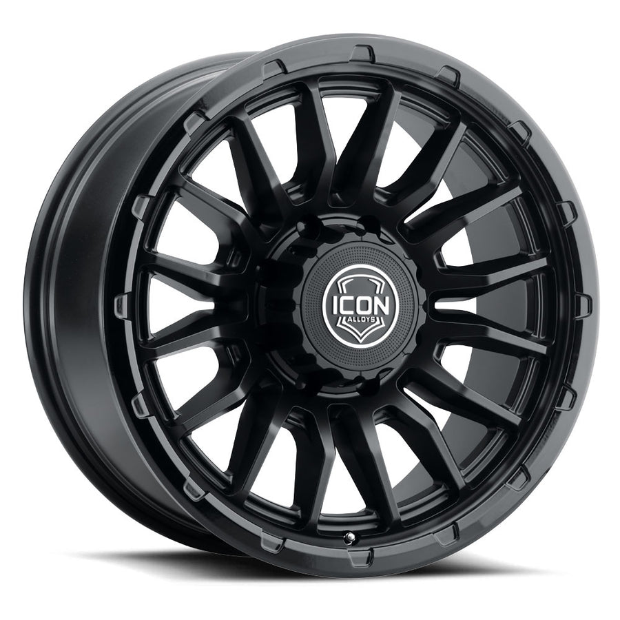 ICON Alloys Cajon Double Black 20 X 9 / 8 X 170 6mm Offset 5.25" BS