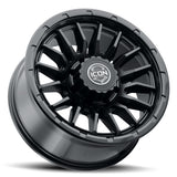 ICON Alloys Cajon Double Black 20 X 9 / 8 X 6.5 12mm Offset 5.5" BS