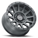 ICON Alloys Compression Double Black 18 X 9 / 6 X 135 6mm Offset 5.25" BS