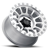 ICON Alloys Hulse Silver Machined 18 X 9 / 6 X 135 6mm Offset 5.25" BS