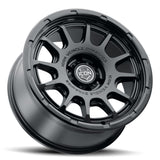 ICON Alloys Rancho Double Black 20 X 9 / 6 X 5.5 0mm Offset 5" BS
