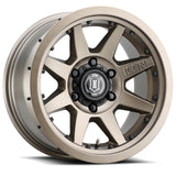 ICON Alloys Rebound Pro Bronze 17 X 8.5 / 5 X 150 25mm Offset 5.75" BS