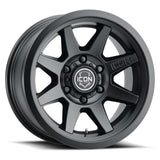 ICON ALLOYS REBOUND SLX SAT BLK - 17 X 8.5 / 6 X 5.5 / 0MM / 4.75" BS