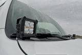 Rough Country - LED Light Kit - Ditch Mount - 3 In. Chrome Wide Angle Pair