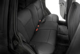 Rough Country - Seat Covers - Detachable Headrest FR & RR - Jeep Cherokee XJ 2WD/4WD (97-01)