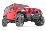 Rough Country - 3.5 Inch Lift Kit - Adj Lower - FR D/S - Jeep Wrangler Unlimited Rubicon (18-23)